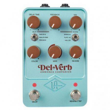 Pedales Universal Audio UAFX Del-Verb Ambience Companion