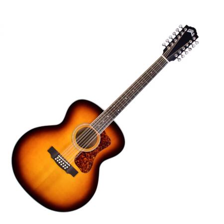 Guitarras Electroacústicas Guild F2512CE Deluxe Maple ATB 12 Cuerdas Guitarra Electroacústica