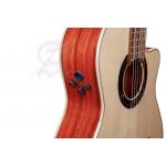 Alhambra GS Cut Away E8 Fishman Green Sustain con Funda 9738