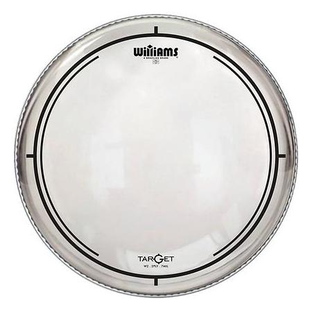 Parches para batería WILLIAMS W28 TARGET SERIES CLEAR OIL 08"
