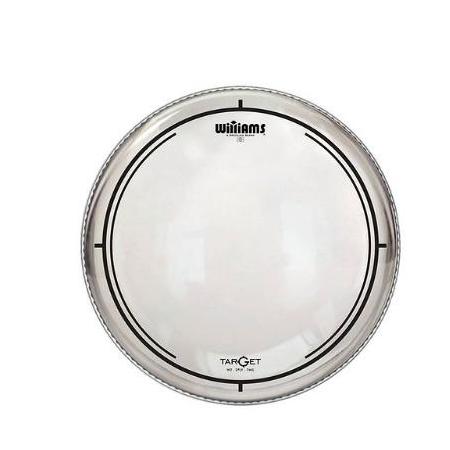 Parches para batería Williams W218BD Double Ply Clear Oil Target Series 18'' Bass Drum
