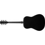 Fender CD60 Guitarra Acústica Negra Con Estuche
