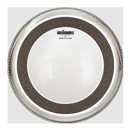 Parches para batería Williams W1FF1022 Serie Muffle Una Capa 10MM 22" Parche Batería