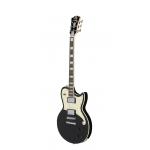 D´Angelico Premier Atlantic Black Flake Guitarra Eléctrica
