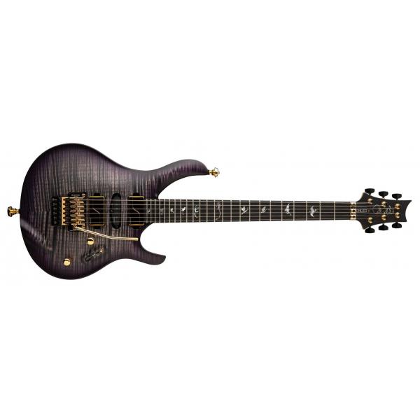 PRS Chleo Limited Edition Charcoal Purple Wraparound Burst Guitarra eléctrica