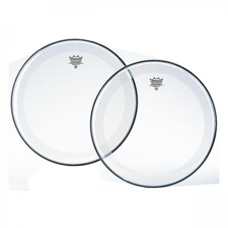 Parches para batería Remo P40312BP PowerStroke 4 Clear Parche Batería 12"