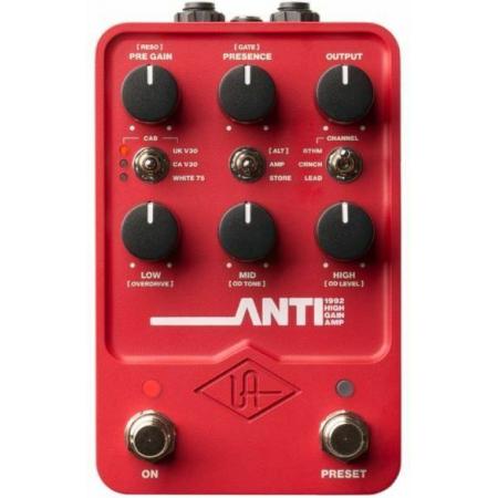 Pedales Universal Audio UAFX ANTI 1992 High Gain Amp
