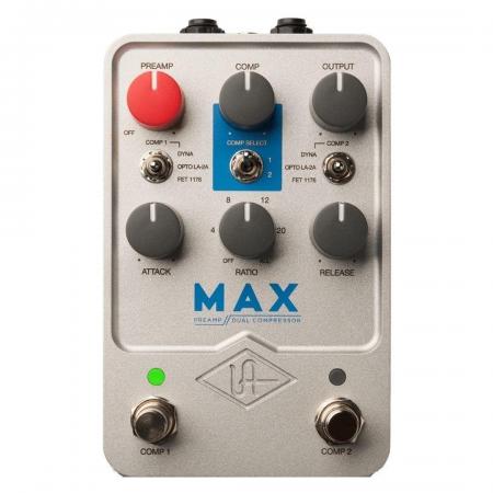 Pedales Universal Audio MAX Preamp & Dual Comp