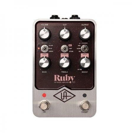 Pedales Universal Audio UAFX Ruby '63 Top Boost Amplifier