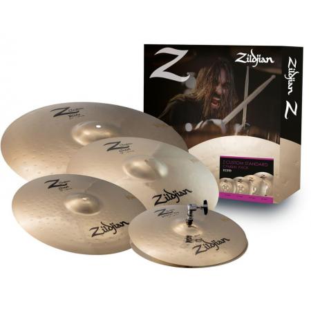 Platos de batería JUEGO PLATOS ZILDJIAN Z CUSTOM STANDARD 14"-16"-18"-20"