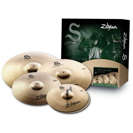 Platos de batería JUEGO PLATOS ZILDJIAN S LINE (HH 14". CRASH 16", CRASH 18", RIDE 20")