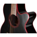 Takamine GF49CE-CB Cosmic Black Pearl Guitarra Electroacústica