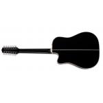 Takamine EF381DX Dreadnought Cutway 12 cuerdas Negra