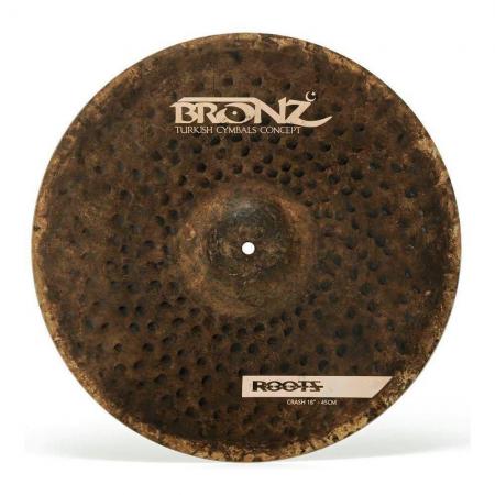 Platos de batería Bronz Crash 18" B20  Roots Formula Series