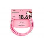 Fender Original 18.6' Cable Hello Kitty Pink Cable Guitarra