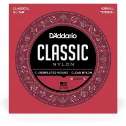Cuerdas Guitarra Clásica D'Addario EJ27N 3/4 Cuerdas Clásicas de Estudiante de Nailon