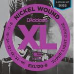 Daddario EXL120-8 nickel wound, 8-string, super light, [9-65]