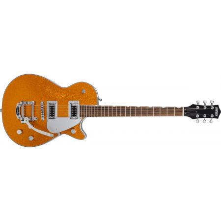 Guitarras Eléctricas Gretsch G5230T Electromatic Jet FT Gold Sparkle Guitarra Eléctrica