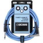 Boss BIC10ABU Acodado 3 Metros Azul Cable Instrumento