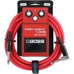 Boss BIC10ARD Cable Instrumento 3M Codo Rojo