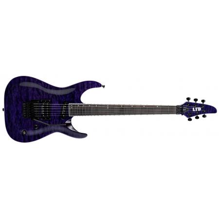 Guitarras Eléctricas LTD LTD ALR-II See Thru Purple con estuche