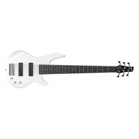 Bajos Eléctricos Ibanez Ibanez GSR186-PW Bajo eléctrico 6 cuerdas Pearl White