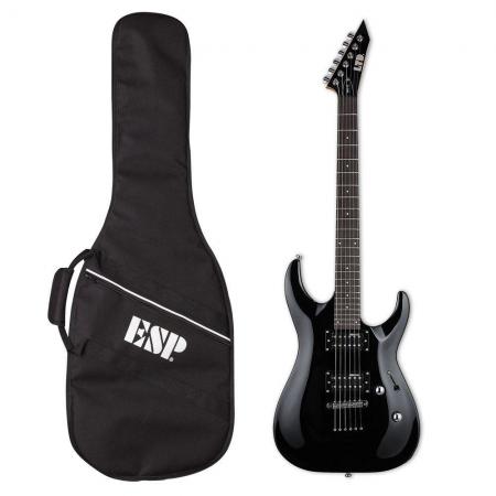 Guitarras Eléctricas LTD LTD MH-10 Black con funda