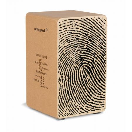 Cajón flamenco Schlagwerk CP82 Cajón Rudiments Fingerprint