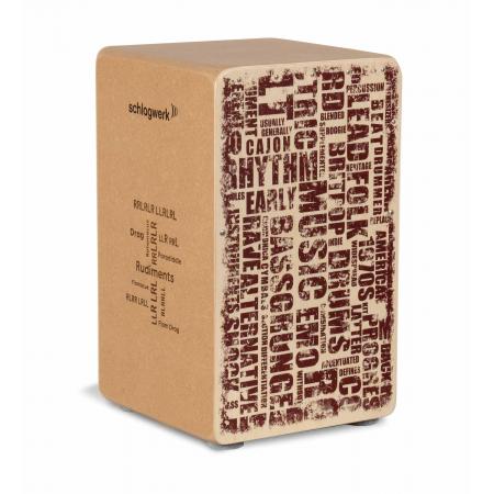 Cajón flamenco Schlagwerk CP85 Cajón Rudiments Styles