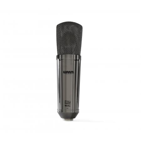Micrófonos de Condensador Warm Audio WA-87 R2 TS Par de micrófonos de condensador Ed. Limitada Titanium Silver