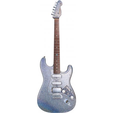 Guitarras Eléctricas Mooer MSC50 PRO Magic Crystal con funda