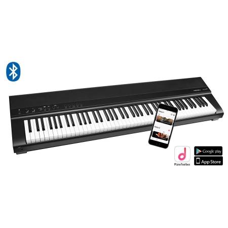 Pianos Electrónicos Medeli SP201+/BK 88 Teclas Negro Piano de Escenario