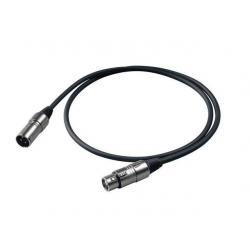 Cables para Micrófonos Proel BULK250LU6 Cable XLR H - XLR M 6m