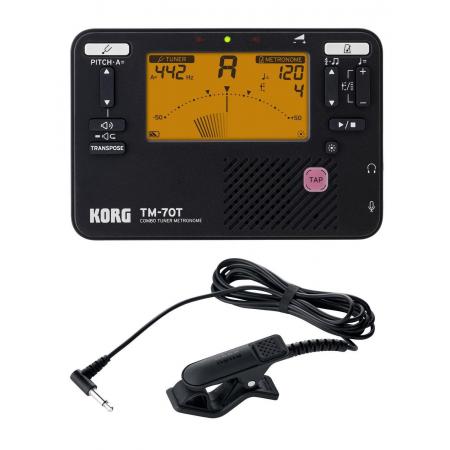 Afinadores y Metrónomos Korg Tm-70C Bk Afinador