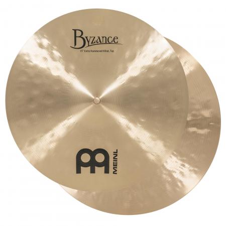 Platos de batería Meinl B15EHH Hi Hat 15" Byzance Traditional Extra Hammered