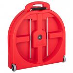 Meinl MCC22R-TR Estuche Trolley para Platos de Batería 22" Red