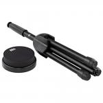 Meinl MMP4BK-MPPS Marshmallow Set de Pad de Prácticas de Batería 4" con Soporte 