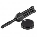 Meinl MMP4BK-MPPS Marshmallow Set de Pad de Prácticas de Batería 4" con Soporte 