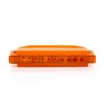 Hohner Traslucent Harp Orange Hardcase