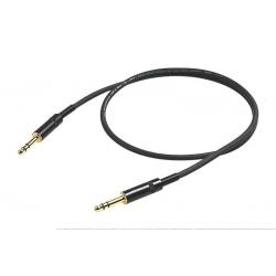 Cables de Audio Completos Proel CHL140LU1 Cable Instrumento Dorado Jack ST 1m