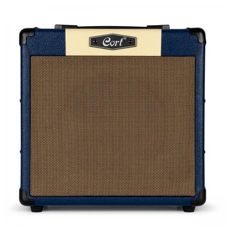 de guitarra Cort CM15R Dark Blue Amplificador Combo