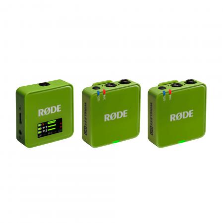 Sistemas y Micrófonos Inalámbricos  Rode Wireless Go Gen 3 Sistema de micrófono compacto Green