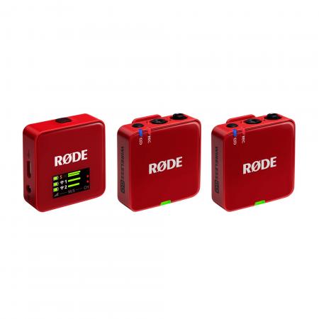 Sistemas y Micrófonos Inalámbricos  Rode Wireless Go Gen 3 Sistema de micrófono compacto Red
