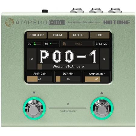 Pedales de guitarra Hotone Ampero Mini Matcha