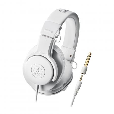 Auriculares de estudio Audio-Technica ATH-M20x White Auricular de estudio