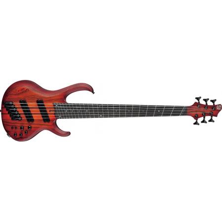 Bajos Eléctricos Ibanez Ibanez BTB866MS-BRF Bass Workshop Brown Topaz Burst Flat