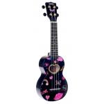 Mahalo MA1HEBK Ukelele Soprano Corazones con Funda