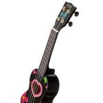 Mahalo MA1HEBK Ukelele Soprano Corazones con Funda