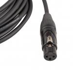Ek Audio PXJ0016 Cable para Micrófono Jack - Xlr Hembra 6 M