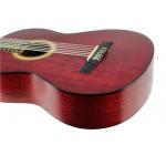 Valencia VC214 Trans Wine Red Guitarra Clásica